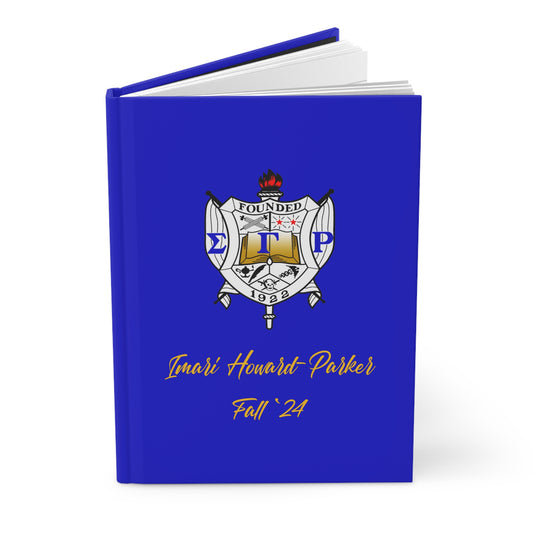 Custom Greek Hardcover Notebook (Matte Finish)