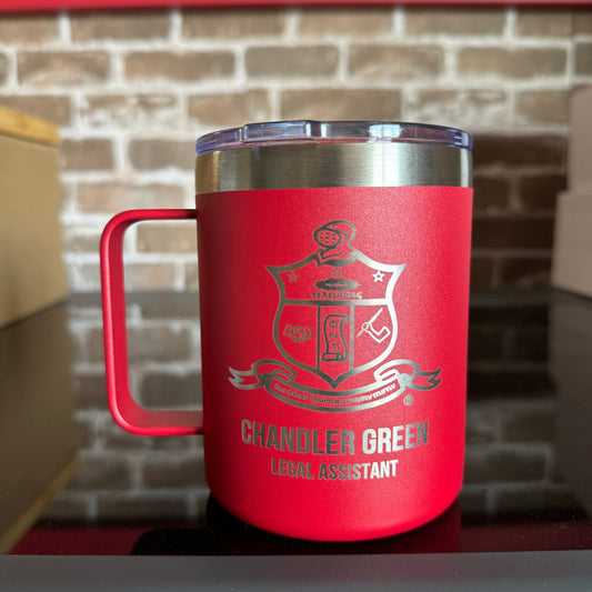 Custom Engraved Kappa Alpha Psi Mug (15 oz)