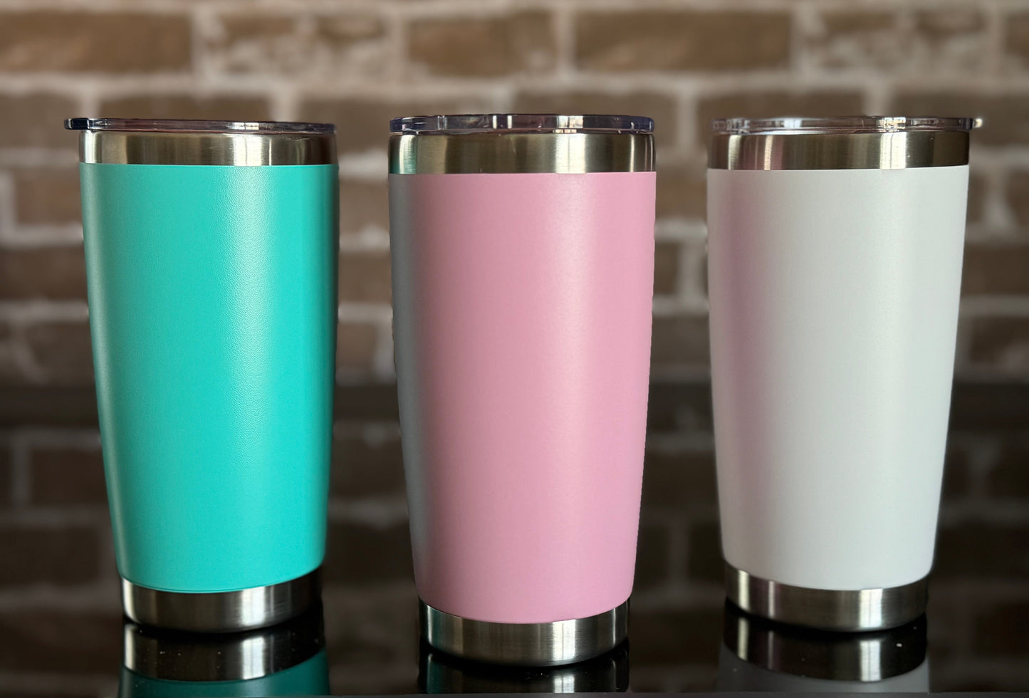 Custom Engraved Tumblers (20 oz)