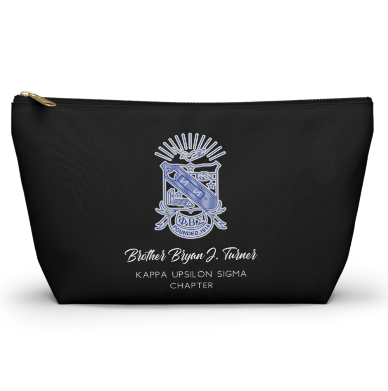 Custom Phi Beta Sigma Accessory Bag